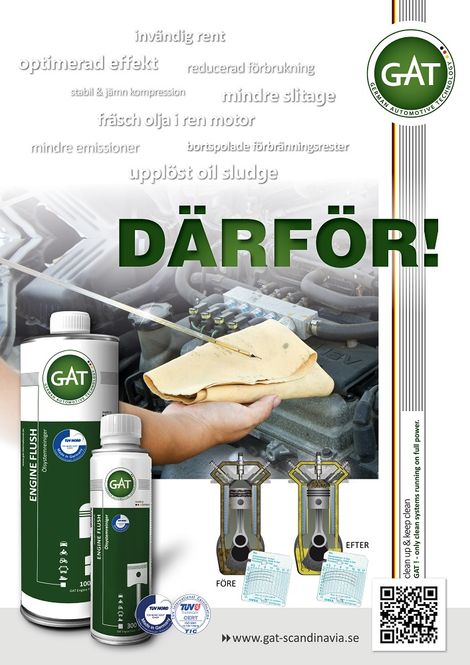 Huvudbild GAT Engine Flush 1 Ltr.